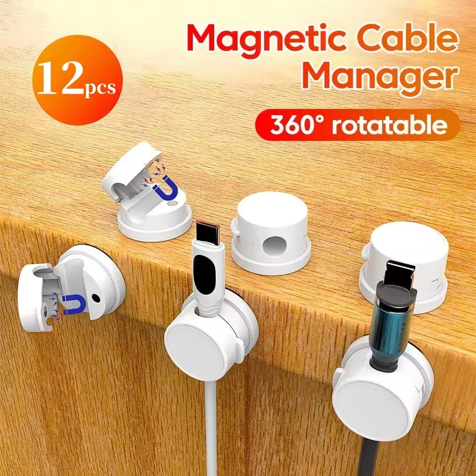Usb Charger - Магнитный держатель для кабелей с вращением