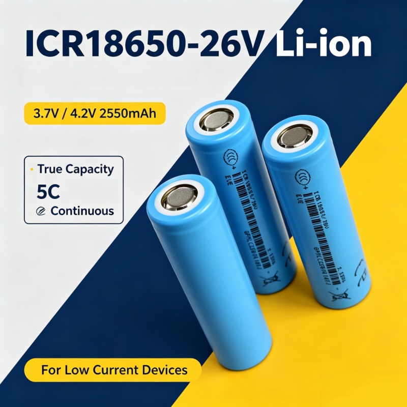 Electronics And Gadgets Ce - Аккумуляторная литий-ионная батарея 18650 3.7В 2550мАч