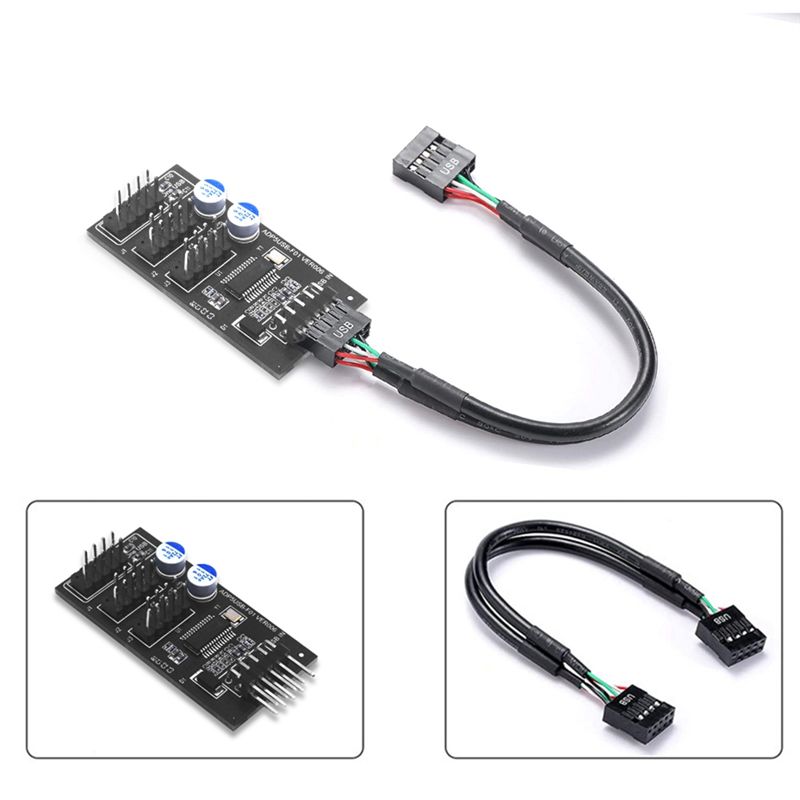 ABQX 9-контактный USB-концентр – обзор и цена Usb Hub