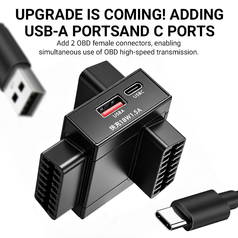 Адаптер-разветвитель OBD2, 1 н – обзор и цена Usb Charger