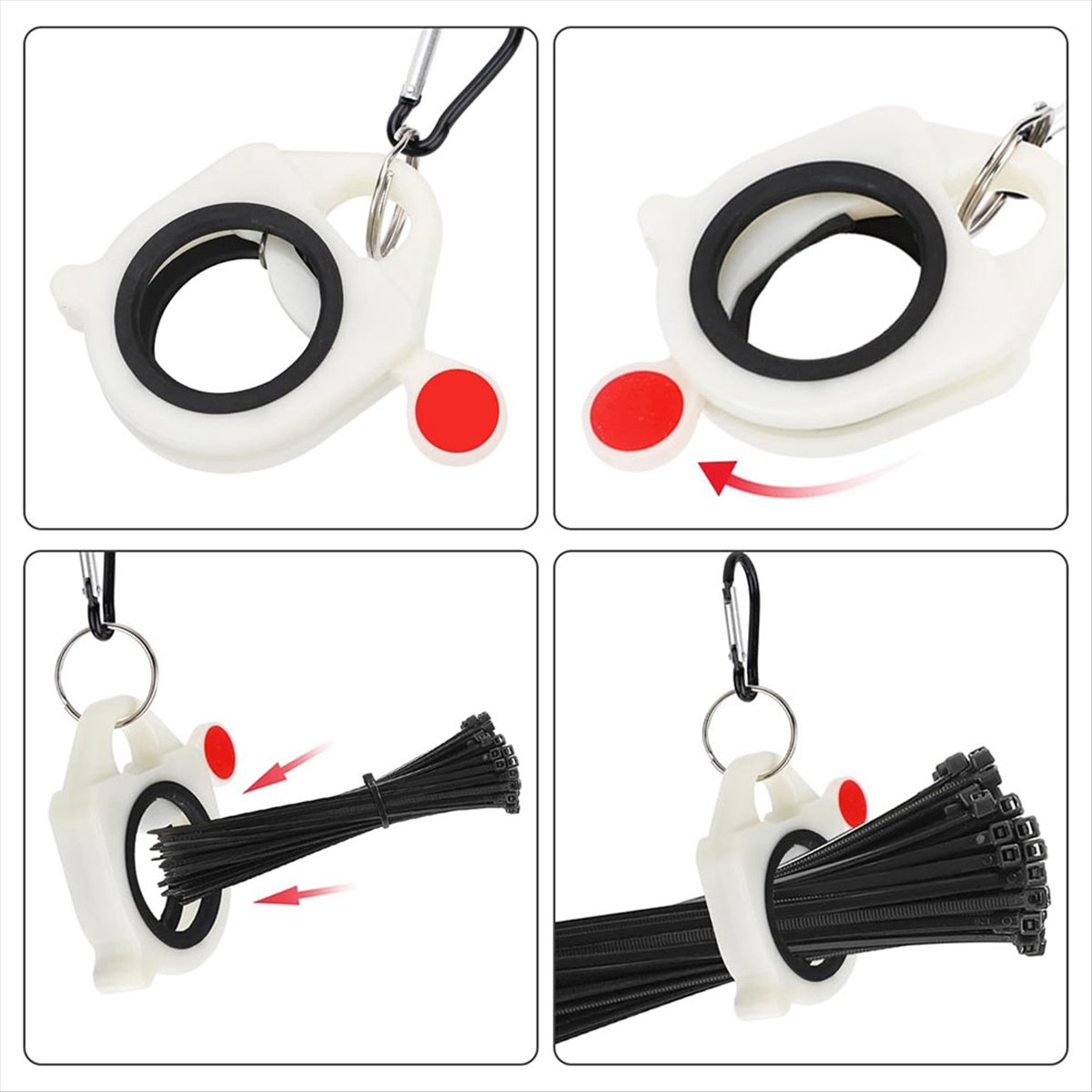Набор из 10 флуоресцентных орг – обзор и цена Cable Organizer