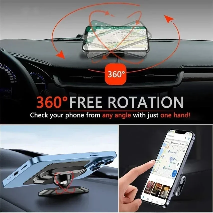 360 °   Магнитный автомобильны – обзор и цена Phone Holder